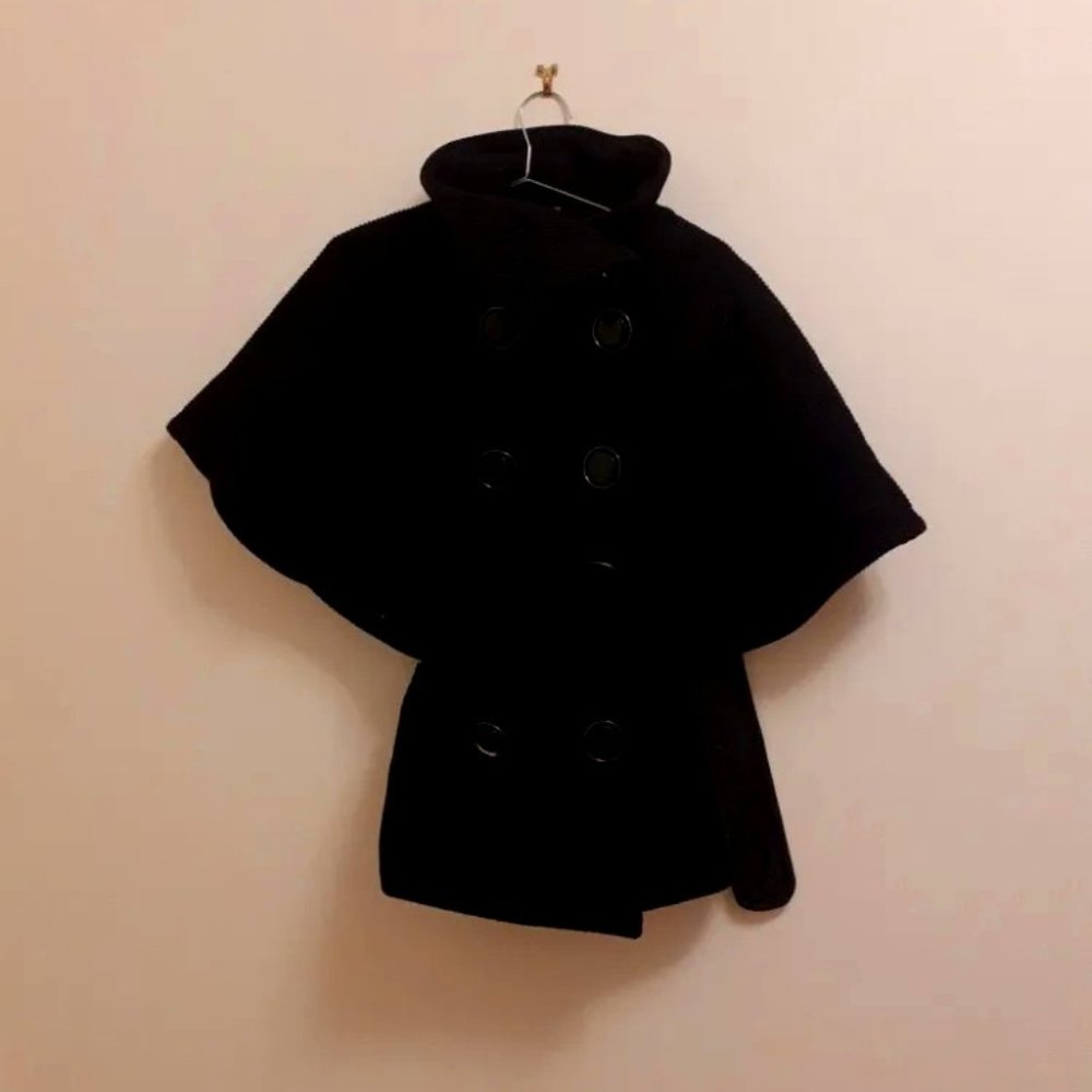 Cute Preppy Shawl-sleeved Jacket